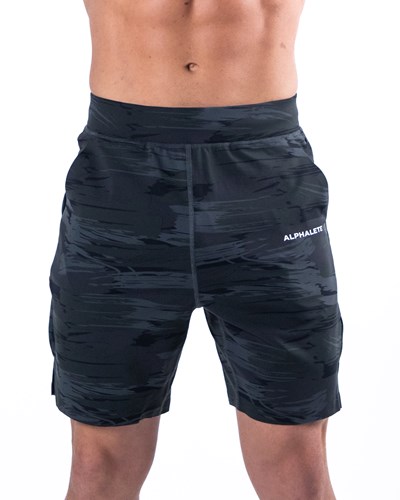 Alphalete 4-Way Stretch 8" Corta Nere Camouflage | 3527-FQZIB