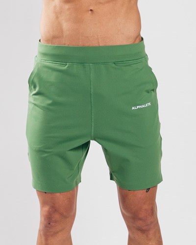 Alphalete 4-Way Stretch 8" Corta Verdi | 4260-TKLZH