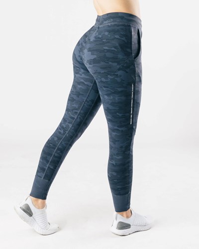 Alphalete 4-Way Stretch Jogger Blu Marino Scuro Camouflage | 6179-HMEIG