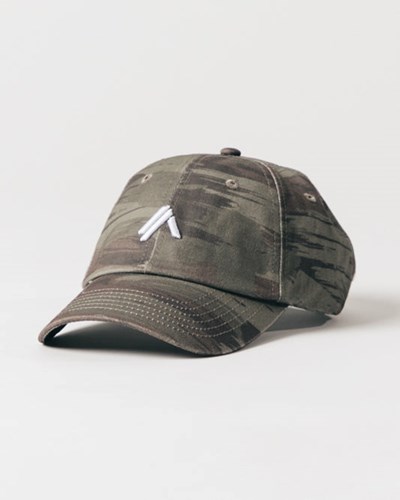 Alphalete Adjustable Cap Verde Oliva Camouflage | 9203-VNXLH