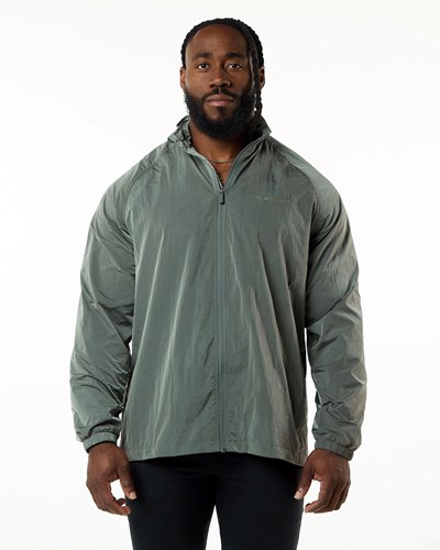 Alphalete All-Purpose Jacket Charcoal | 1860-PNBVW