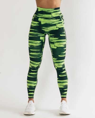 Alphalete All-Purpose Legging Camouflage | 6421-BOTKH