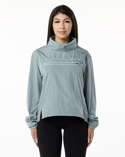 Alphalete All-Purpose Pullover Blu | 0746-GAUHE