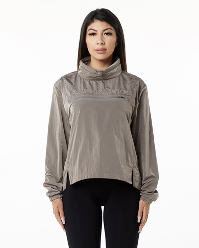 Alphalete All-Purpose Pullover Marroni | 8103-PTSEL