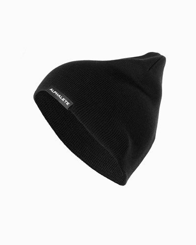 Alphalete Cotone Knit Beanie Nere | 5793-AMSTN