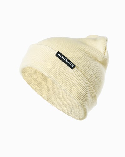 Alphalete Cotone Knit Beanie Resin | 4639-IOMYZ
