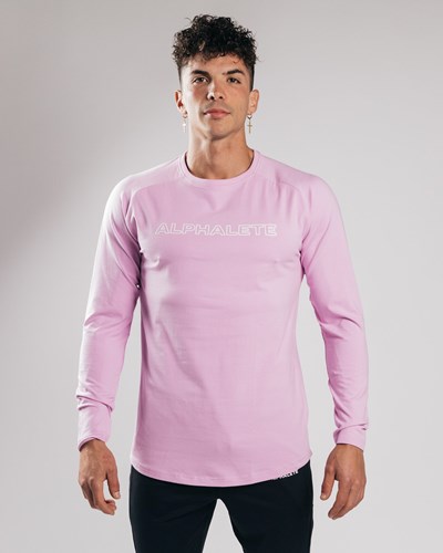 Alphalete Fitted Performance Long Sleeve Bloom | 2139-ATBEH