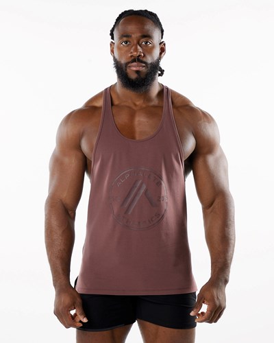Alphalete Fitted Performance Stringer Merlot | 4215-GQXCE