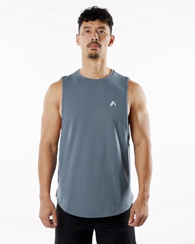 Alphalete Fitted Performance Tank Carbon | 9361-QXUYR