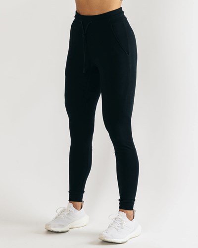 Alphalete Fitted Single-Brushed 29" Jogger Nere | 1056-NLXAR