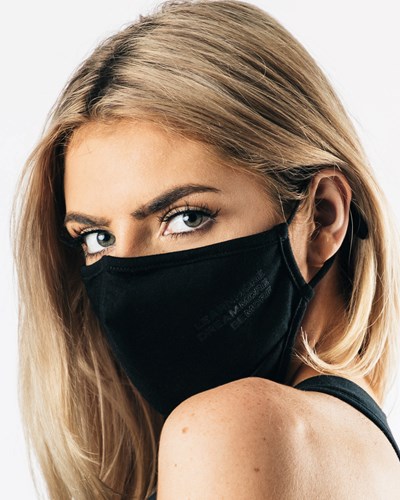 Alphalete Reusable Face Mask Nere | 5871-WEFZX