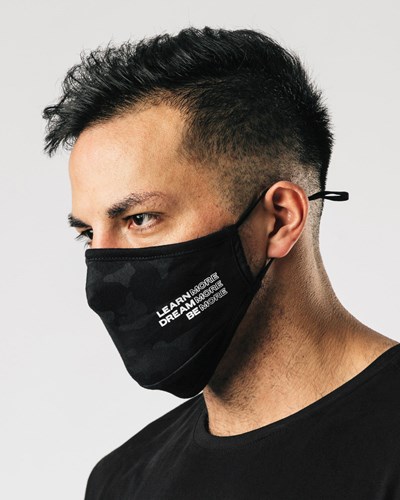 Alphalete Reusable Face Mask Nere Camouflage | 8371-IUEGY