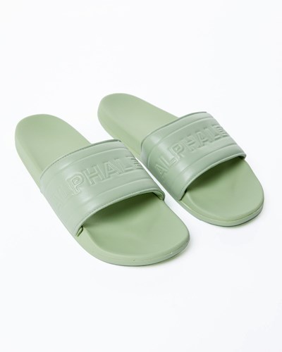Alphalete Slides Verdi Chiaro | 5893-DLPWQ