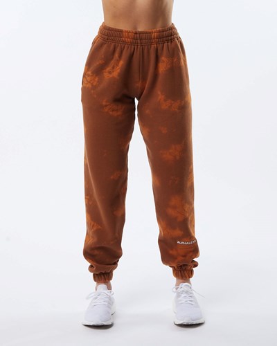 Alphalete Washed 30" Fleece Jogger Penny | 5908-LPCWV
