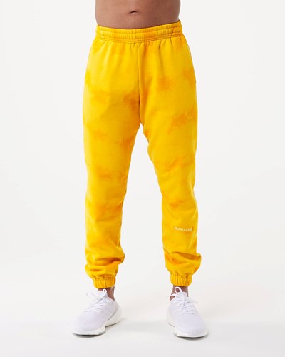 Alphalete Washed 31" Fleece Jogger Golden Sun | 5083-UJBHM