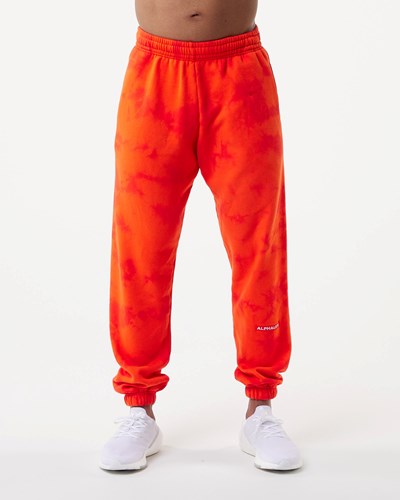 Alphalete Washed 31" Fleece Jogger Strawberry | 5397-FPSAH