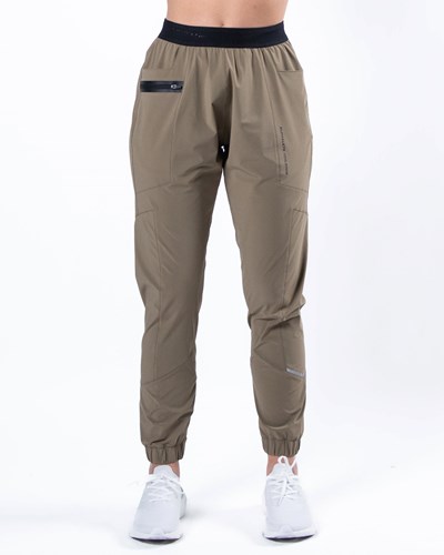 Alphalete Woven 4-Way Stretch 28" Pant Taupe | 2145-QAWLJ