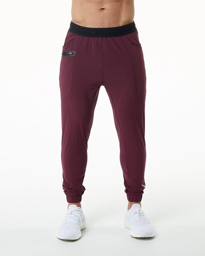 Alphalete Woven 4-Way Stretch 29" Pant Bordeaux | 4736-XAQOU