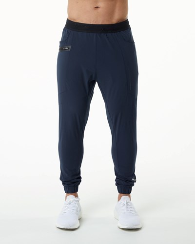 Alphalete Woven 4-Way Stretch 29" Pant Blu Marino | 8524-LYBXF