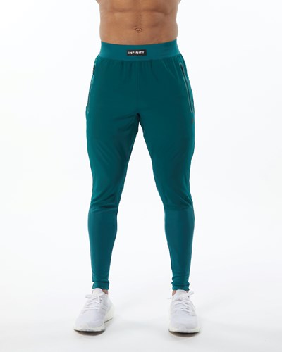 Alphalete Woven 4-Way Stretch 29" Pant Velvet Teal | 9567-NWFSP